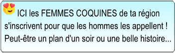 A tout moment, un max de femmes et d'hommes appellent le réseau à la recherche d'une belle histoire ou pour un plan d'un soir ! Essaie...